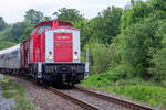 Diesellok 202 885 am Tag der offenen T�r 2026 als ZU|G|BRINGER ausfahrend in Putbus nach Bergen auf R�gen.