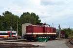 204 311-5 / 202 311-7 der MTEG im BW Glauchau 14.08.2017