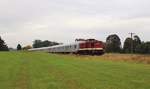 204 311-5 MTEG (202 311-7)fuhr am 24.09.17 dem Anti-Drogenzug REVOLUTION TRAIN von Schleiz über Plauen/V.