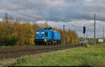 Als Tfzf dieselt 202 586-4 (204 036-6 | 112 586-3 | 110 586-5 | DR V 100.1) bei Spergau Richtung Merseburg Hbf.

🧰 Eisenbahn-Bau- und Betriebsgesellschaft Pressnitztalbahn mbH (PRESS)
🕓 12.11.2023 | 15:21 Uhr