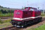 BR 202 646-6 am 26.08.07 bei der groen Lokpaarade des schsischen Eisenbahnmuseum Chemnitz-Hilbersdorf.