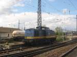 Am Freitag, den 8. April 2005 stand diese Ost-V100 der TSD in Hanau Hbf. 