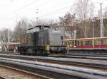 Locon Logistik mit BR 112 DR in Berlin Gfb am 24.03.2010