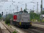 206 364-2 und eine weitere 206er bei der Durchfahrt am Heimeranplatz richtung Mnchen Ost, 14.08.2010