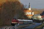 112 331 kam - leider- als Ersatz fr 52 8079. So konnte man am 10.12.11 wenigstens das Schloss in Weesenstein an der Strecke nach Altenberg sehen. 

http://www.bahnmotive.de/europa/deutschland/heidenau_altenberg/seite_heidenau_altenberg.htm