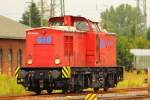 202 726-6 GLG bei Rangierarbeiten im Bahnhof Lichtenfels am 13.08.2011.