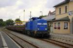 202 811  am 24.07.14 im Weimar Bad Berkaer Bahnhof.