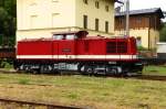 112 565-7 mit Sonderzug aus Chemnitz nach Dampfloktreffens im Eisenbahnmuseum Lužná u Rakovníka am 20.6.2015.