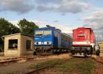 155 045-9 und 112 565-7 der Press zu sehen am 08.07.15 in Plauen oberer Bahnhof.