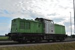 Letzer Halt des ersten Tages war das Gewerbegebiet Altmark. Am Abend des 18.7 ruhte sich 202 287-9 von SETG auf einem Abstellgleis aus und genoss die Sonne.

Gewerbegebiet Altmark 18.07.2016