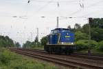 V 1203 der MWB auf dem Weg nach Dsseldorf Hauptbahnhof in Neuss Norf am 14.06.2008