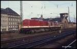 Im Doppelpack fuhren am 21.11.1990 DR 114513 und 112676 durch den Erfurter Hauptbahnhof.