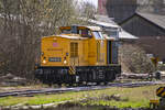 D-DBMP 203 311-6 rangierte am 30.03.2026 im Bereich den Lübecker Hbf (AL) um D-DBMP 741 307-3 (99 80 9420 112-1) wenig später abzuschleppen.