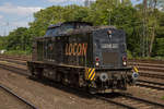 Locon 217 (203 123-5) durchfährt Köln West, am 14.05.2019.
