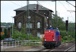 203652-3 von Pool 17 rangierte am 14.5.2007 im HBF Helmstedt.