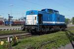 Spitzke V 100-SP-010 wartet am 30 April 2026 in Neuwied auf neue Aufgaben.
