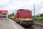 203 203-6 mit Bauzug bei Abreiten 06.09.2008