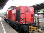 203 119-3 beim Rangieren in Wrzburg, 6.9.2007