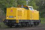 Die 203 307 der DB Netz am 19.4.10 in Ratingen-Lintorf