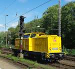 Die ganz frisch lackierte 203 314-0 ruht sich im Osnabrck am Hbf aus und wartet auf ihren nchsten Einsatz! Aufgenommen am 18.09.2010  