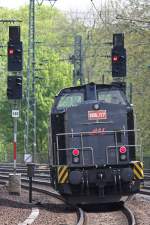 BBL 07 (ex rt&L) wartete am 1.5.12 in Dsseldorf-Volksgarten auf Weiterfahrt.