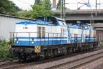 D&D 1404 und D&D 1401 am 31.7.12 bei der Einfahrt in Hamburg-Harburg.