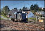Solo dieselt 203148 von BBL am 20.4.2015 um 10.48 Uhr durch Hiddenhausen - Schweicheln gen Löhne.