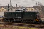 203 152-4  Felix  in Hagen Hbf abgestellt, am 03.02.2018.