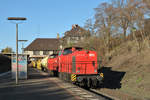 WFL 203 113 ( und 203 112) bei Darmstadt Süd am 17.11.2018