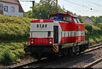 Besuch aus dem Osten I:
203 006-2 (DR V 100.1) der STAV GmbH, eingestellt bei der Falkenberger Eisenbahngesellschaft mbH, als Tfzf durchfährt den Bahnhof Asperg auf der Bahnstrecke Stuttgart–Würzburg (Frankenbahn | 4800) Richtung Bietigheim-Bissingen.
Aufgenommen im Gegenlicht von Bahnsteig 3/4.
(Neubearbeitung wegen Mängel in der Bearbeitung)
[26.7.2019 | 10:24 Uhr]