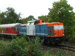 203 637 (203 160) der NbE auf der Nrnberger Ringbahn in Nrnberg Ost am 29.09.2009  