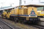 203 315-2 mit Bauzug in Wrzburg Hbf am 06.07.09