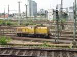 Eine BR 203 in Frankfurt am Main Hbf von der RB 55 aus fotografiert am 21.04.11