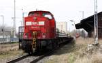 Lok 26 WFL / 203 120-1 am 11.04.2015 in Anklam.