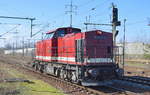 RIS - Regio Infra Service Sachsen GmbH, Chemnitz mit  203 843-8  [NVR-Nummer: 92 80 1203 145-8 D-RIS]  am 05.03.20 Durchfahrt Bf.