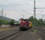 203 007-0 der Bocholter Eisenbahngesellschaft zieht am 1.