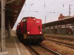 Am 31.05.2013 kam ein WFL Lokzug mit 203 113 und 203 114 durch Stendal und weiter Richtung Magdeburg.