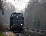 203 152-4  Felix  kommt als Lokzug aus Aachen-West nach Duisburg und fährt durch Kohlscheid in Richtung Herzogenrath.