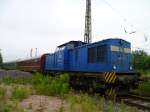204 013 stand am 21.06.12 mit einem Sonderzug in Zwickau/Sachs Hbf.