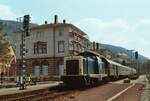 1983 war die Enztalbahn von Pforzheim nach Wildbad noch eine relativ wenig genutzte Nebenbahn der DB.