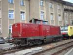 V211 01 steht abgestellt im Mnchner HBF.