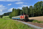 211 323 + VT 07 + VS 28 bei einer Sonderfahrt am 14.08.2016 bei Gotteszell.