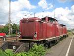 BR 212 052 mit 211 051 am 17.06.2007 im Solinger HBF