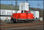 Die DB Netz Notfalltechnik Lokomotive 714 114 (NVR: 9980 9 170 014-1 D-DBMP) fuhr am 27.02.2026 ohne den Tunnelrettungszug von Würzburg auf die Schnellfahrstrecke in Richtung Fulda.