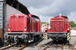 212 062 und V60 447 am 16.05.2026 in Darmstadt-Kranichstein 