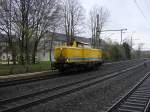 BR 212 079-0 der DBG, Leerfahrt durch Bochum Hamme.(26.03.2008)