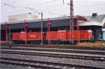 212 084 + 212 343 am 12.2.05 in Dillingen.