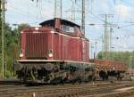 212 052-5 der EfW in Gremberg am 09.08.2010