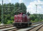 V126 (212 089-7) der BOB steht am 10.August 2013 abgestellt in Hochstadt-Marktzeuln.