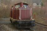 EfW 212 370-1 und dahinter EfW 211 051-8 standen am 17.02.2014 in Wuppertal Steinbeck abgestellt.